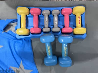 New dumbell set best price ever  delivery available