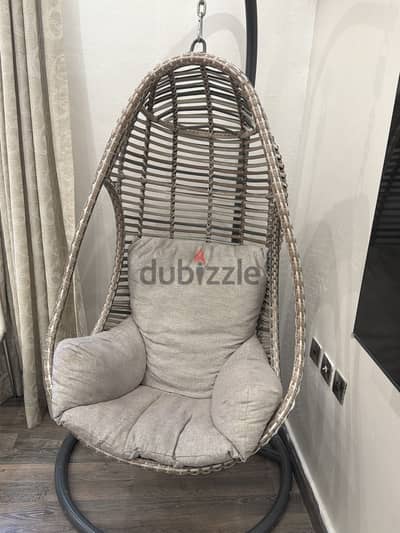 Egg rocking chair
