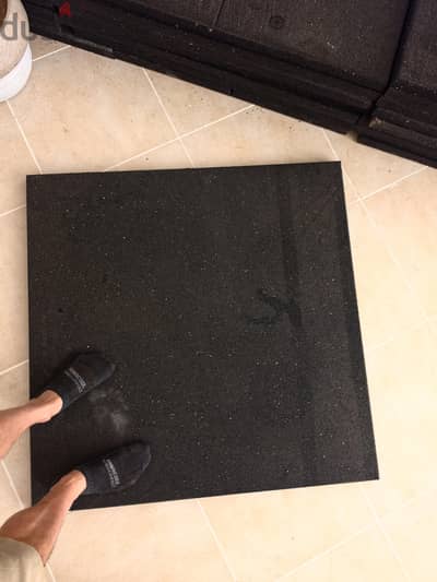 Gym Mats - Heavy Duty Rubber 24m²