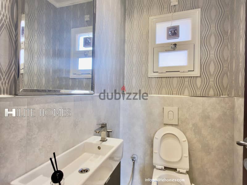 One bedroom Semi furnished apartment for rent in salmiya 3