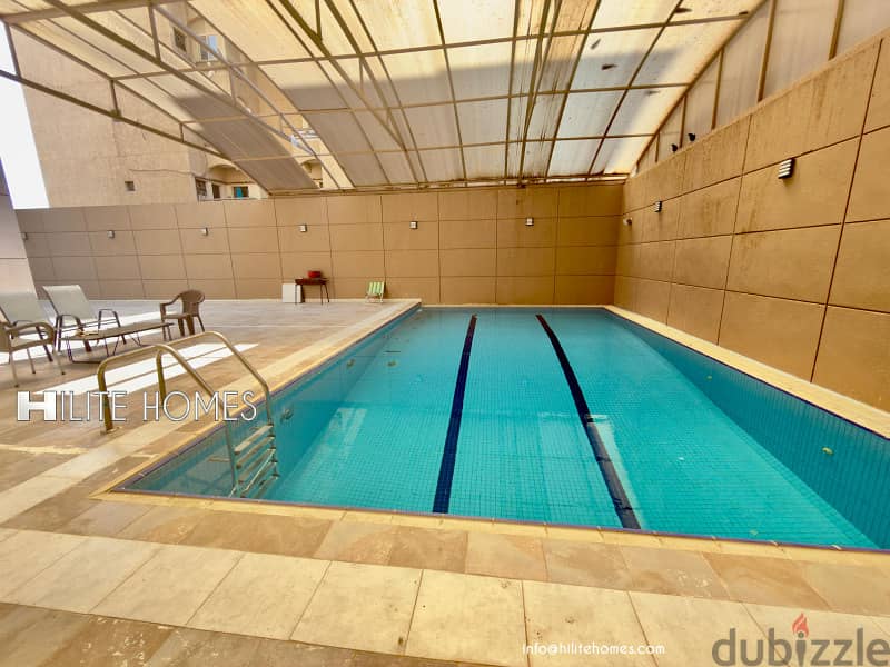 One bedroom Semi furnished apartment for rent in salmiya 6
