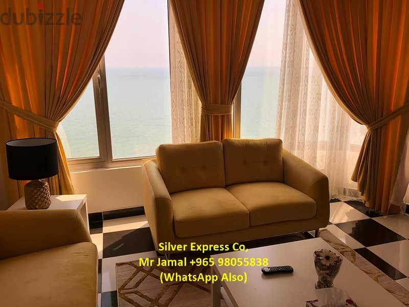 Fully Furnished 3 Bedroom Sea View Apartment in Mangaf. 2