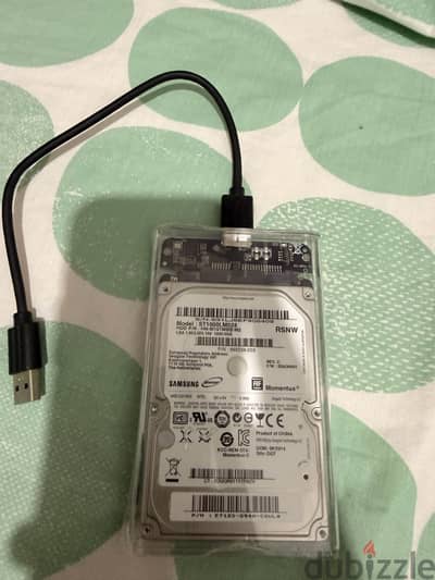 Laptop Hardrive with Enclousure for sale