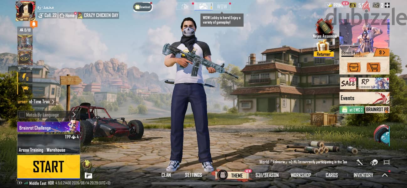 PUBG Glacier account for sale 1