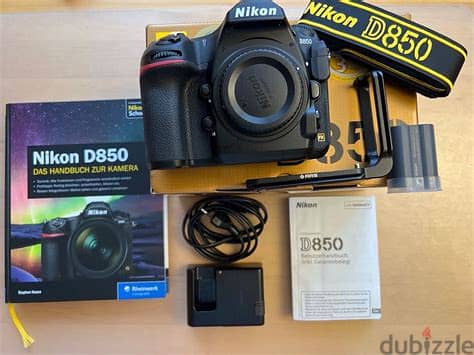 Nikon D850 45.7MP FX Full Frame DSLR Camera Body SC 8041 Top Mint US S 2