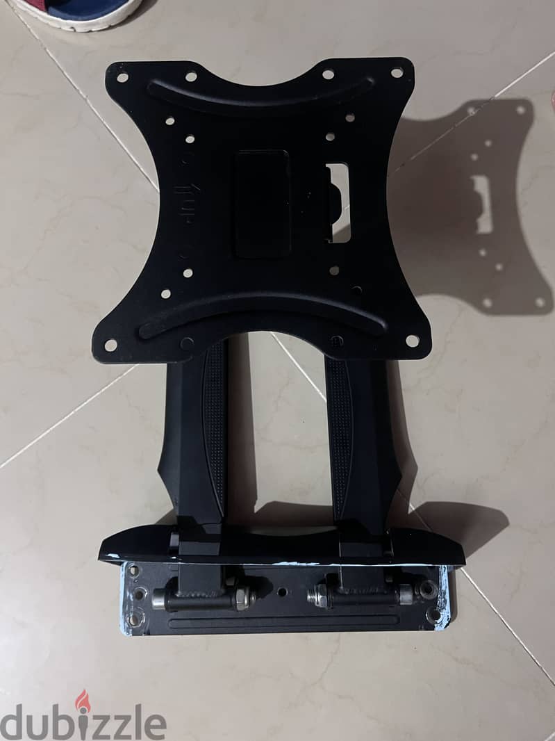 Gecko tv stand movable adjustable till 55 inch 2