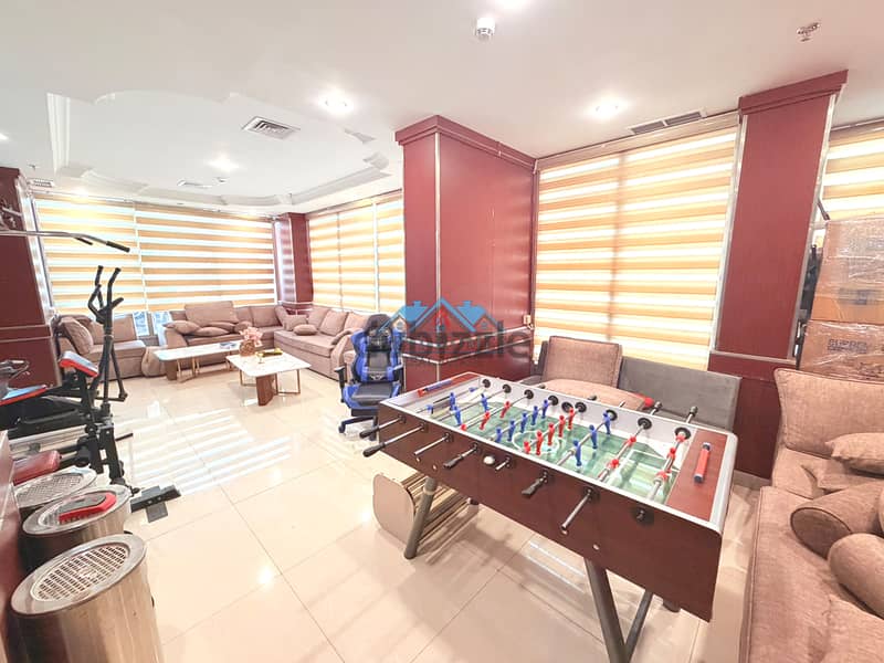 Bright 3 Bedroom Apartment with Gym in Salmiya 8