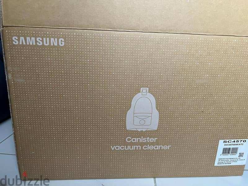 Samsung Bagless Vacuum Cleaner, 2000W, 1.3Liters, VCC4570S4K - Black 2