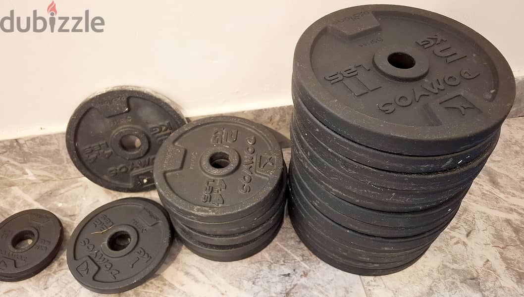 Adjustable Dumbbells Set with Metal Plates- Domyos / Decathalon Brand 3