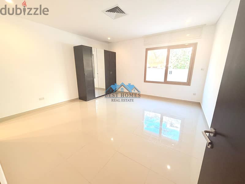 Huge 4 Bedroom Ground Floor Apartment with Private Entrance in Salwa 1