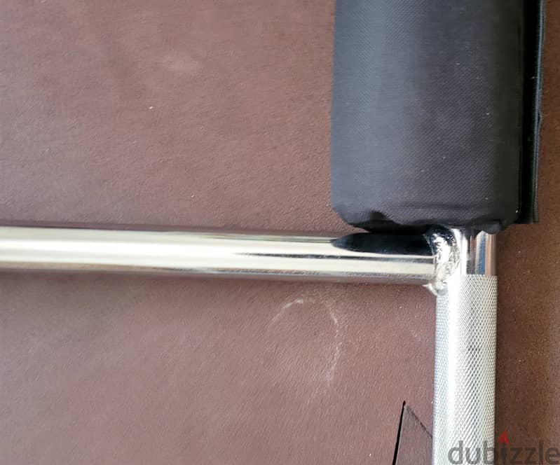 Squat Barbell- Olympic Size (50mm) - Welded with Sponge Pad 1