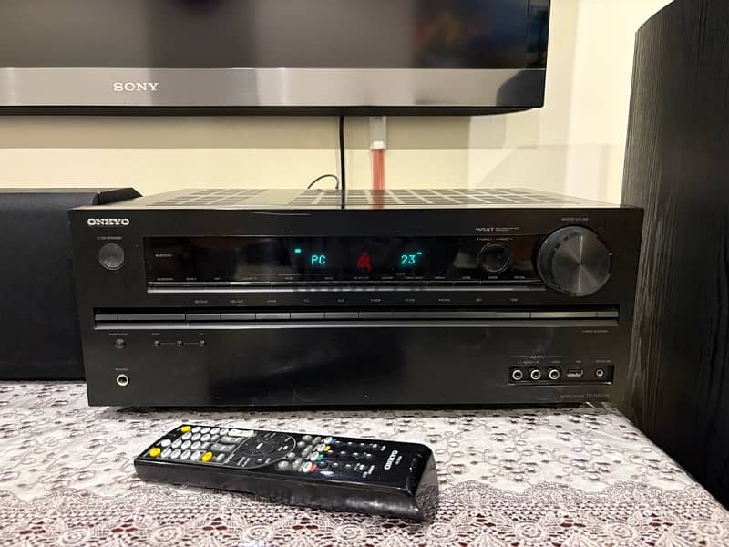 Home Audio-Video system (Onlyo receiver, Polk Speakers, Sony TV) 2
