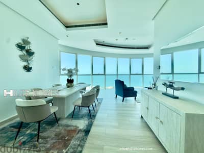 Three bedroom semi furnished apartment for rent in shaab