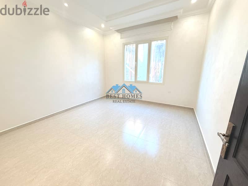 Bright 4 Bedroom Apartment with Basement Parking in Salwa 6