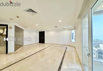 Three bedroom Seaview apartment with balcony for rent in Shaab 9