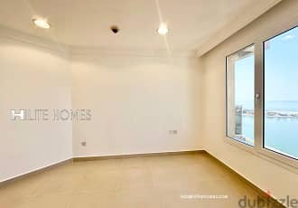 Three bedroom Seaview apartment with balcony for rent in Shaab 14