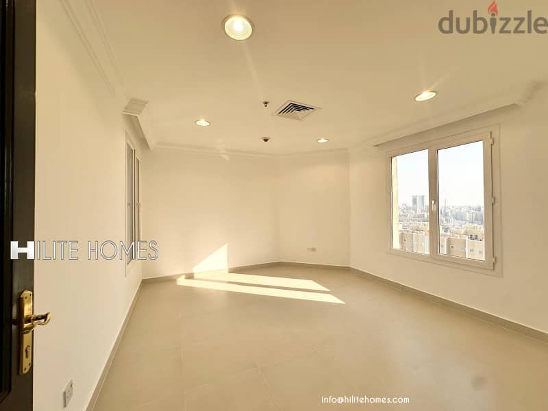 Three bedroom Seaview apartment with balcony for rent in Shaab 3
