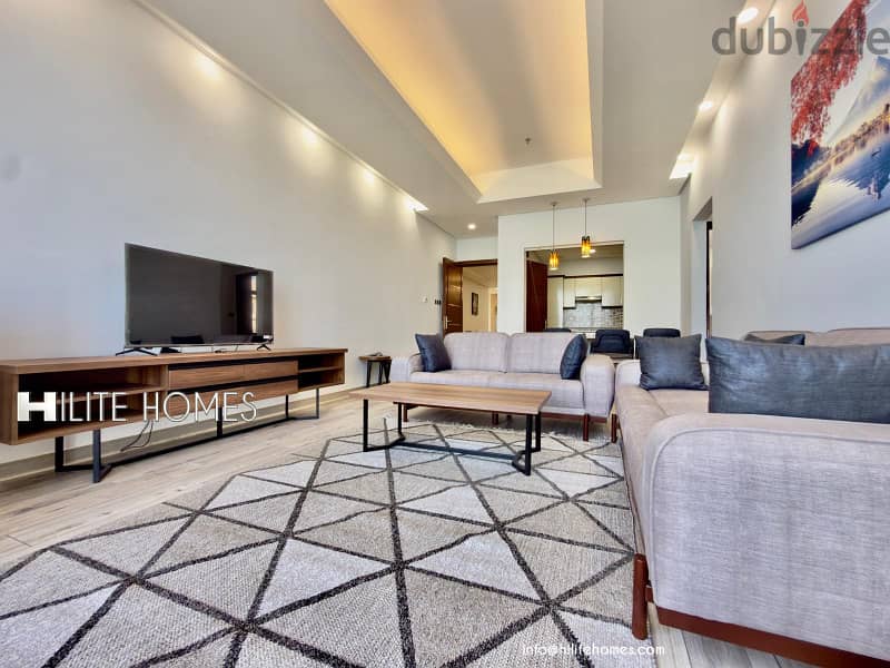 Furnished Two Bedroom Serviced Apartment For Rent,Close to Kuwait City 2
