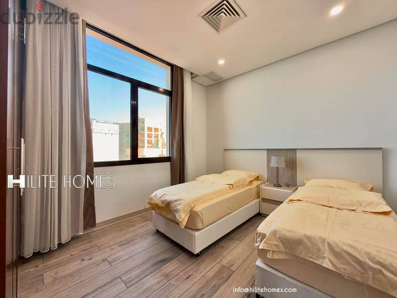 Furnished Two Bedroom Serviced Apartment For Rent,Close to Kuwait City 13