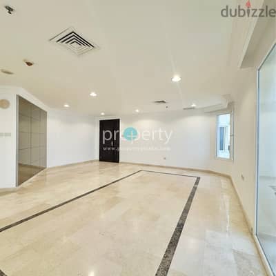 3 bedroom Seaview apartment with balcony for rent in Shaab Al bahari
