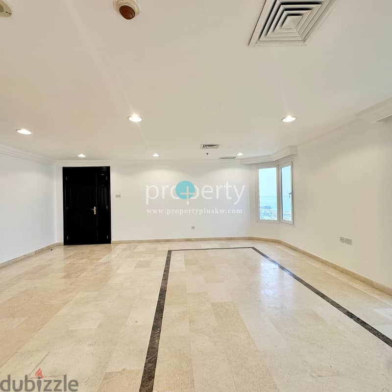 3 bedroom Seaview apartment with balcony for rent in Shaab Al bahari 9