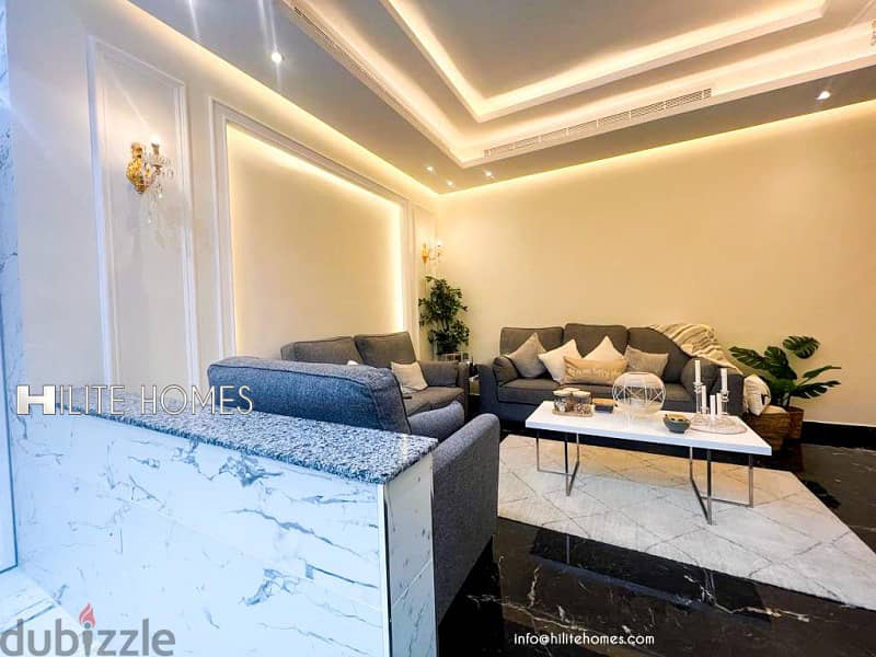 Brand new Two bedroom floor with spacious Roof top for rent in Mishref 4