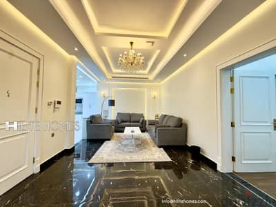 Brand new Two bedroom floor with spacious Roof top for rent in Mishref