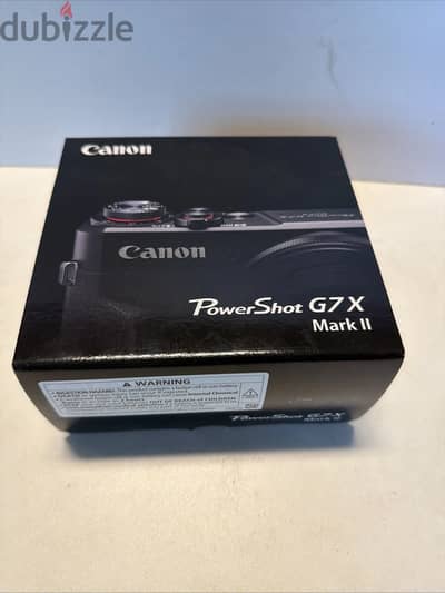 Canon PowerShot G7 X Mark II 20.1MP Compact Camera - Black