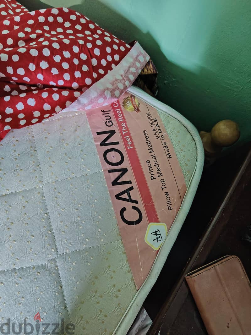bed with matress 2