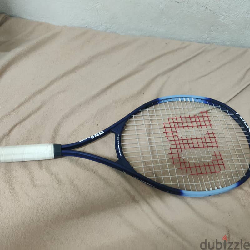 sale in good condition Dunlop 1 pic opfeel sr 100 2 pic Wilson fusion 6