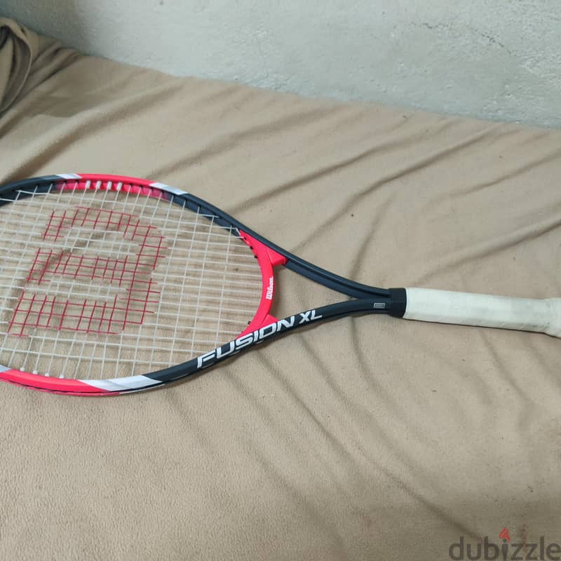 sale in good condition Dunlop 1 pic opfeel sr 100 2 pic Wilson fusion 8
