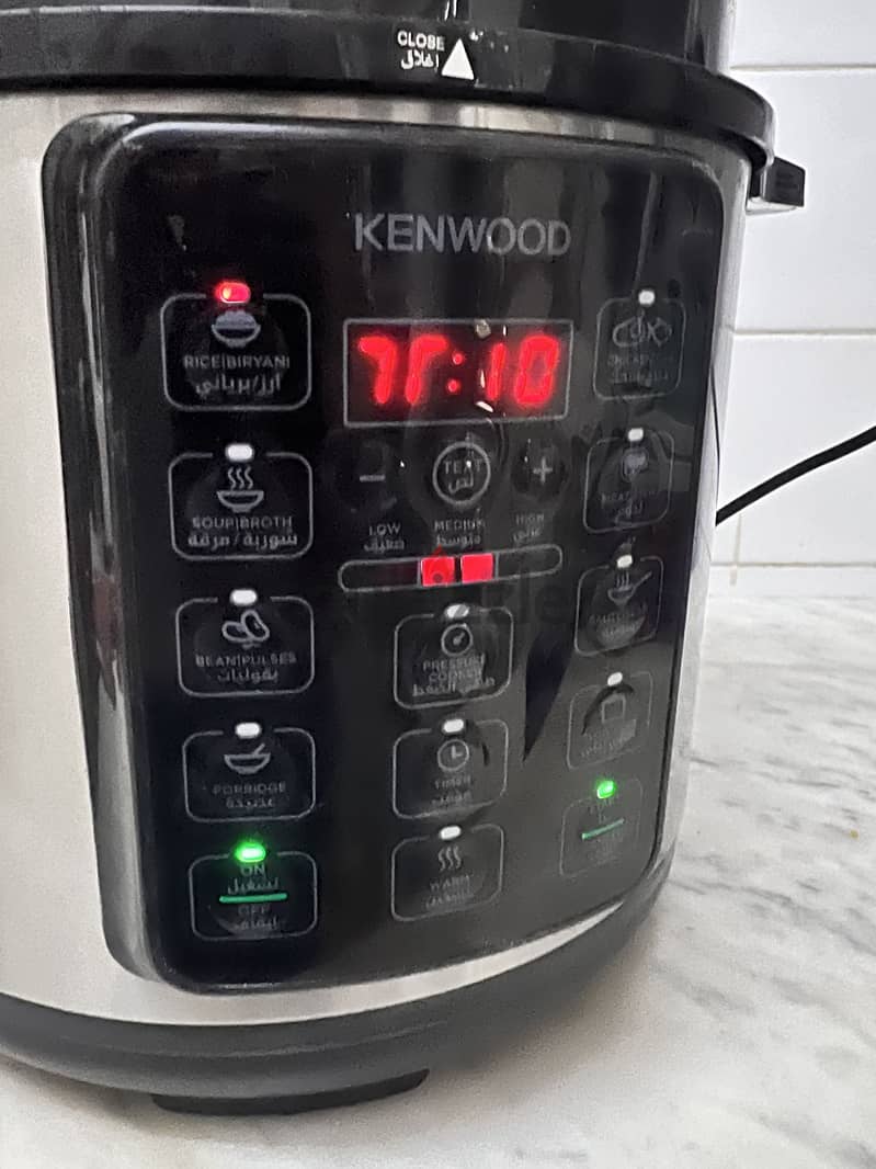 طنجرة ضغط كهربائية -كينوود  -Electric pressure cooker -kenwood 4