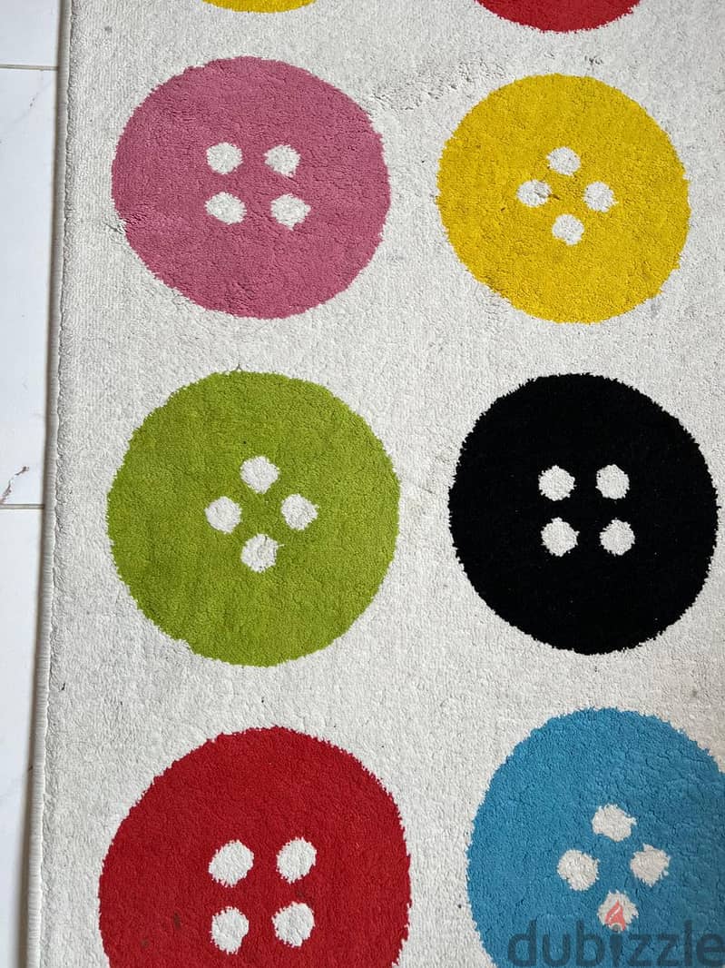 IKEA Button Textured Rug/Carpet 2