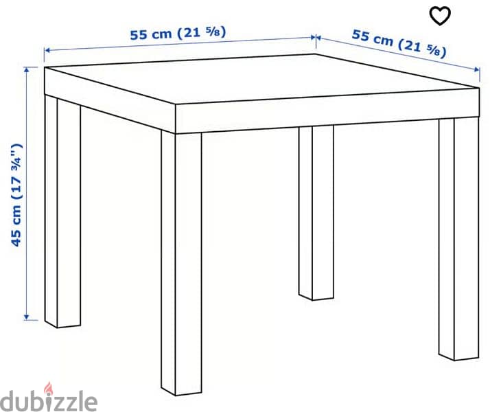 White Table For Sale 1
