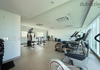 Three bedroom semi furnished apartment for rent in shaab 3