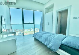 Three bedroom semi furnished apartment for rent in shaab 10