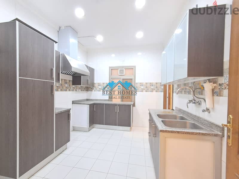Modern 3 Bedroom Ground Floor Apartment with Private Entrance in Salam 9