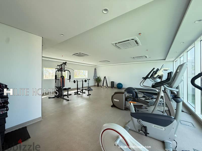 Three bedroom semi furnished apartment for rent in shaab 3