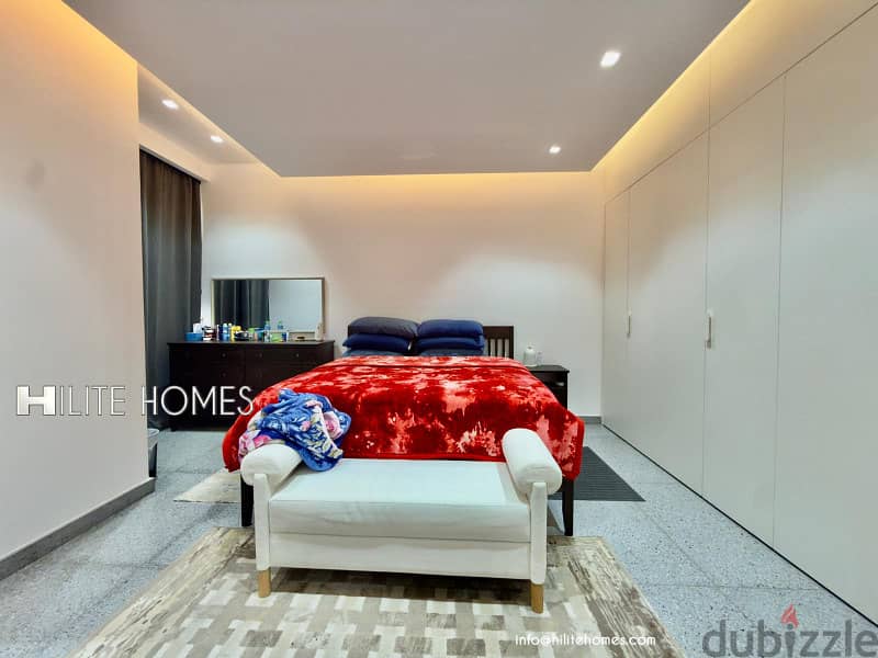 Modern three bedroom furnished apartment for rent in Sabha al Salem 1