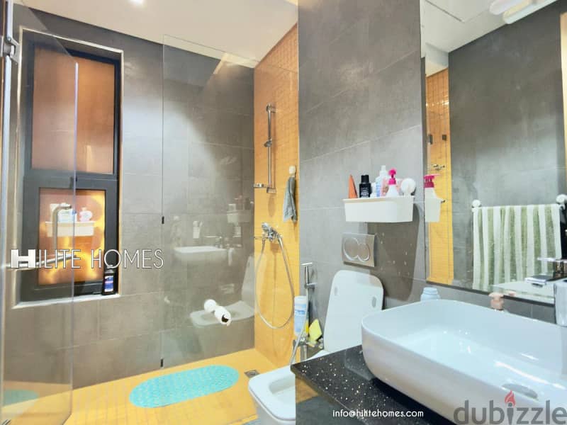 Modern three bedroom furnished apartment for rent in Sabha al Salem 3