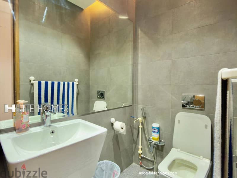 Modern three bedroom furnished apartment for rent in Sabha al Salem 10