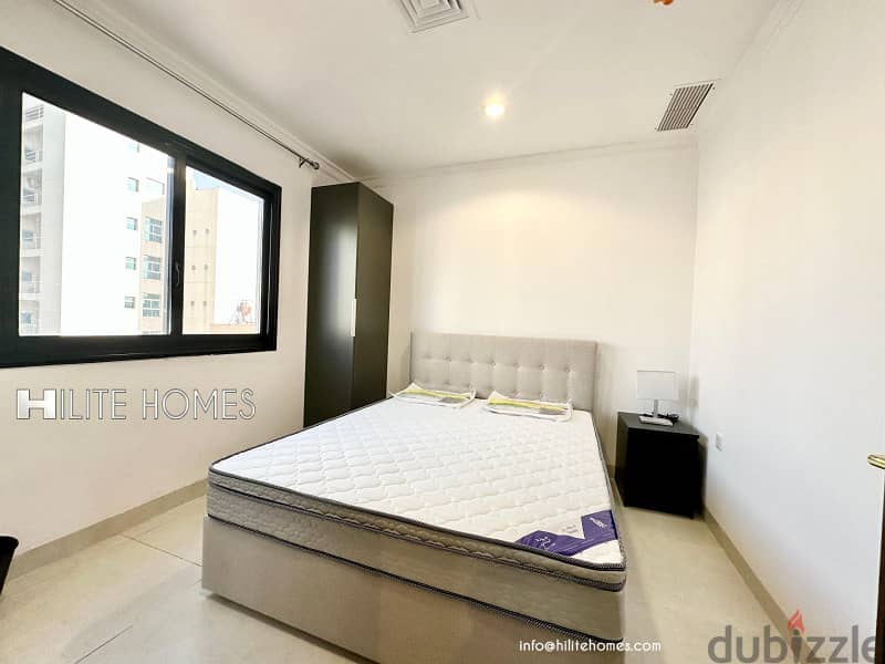 Two bedroom furnished apartment for rent in salmiya near boulevard Par 2
