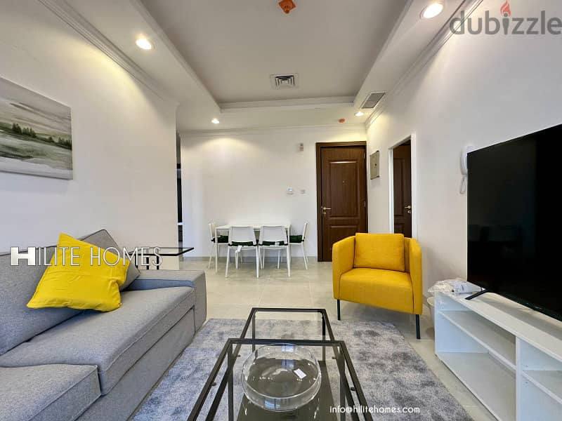 Two bedroom furnished apartment for rent in salmiya near boulevard Par 4
