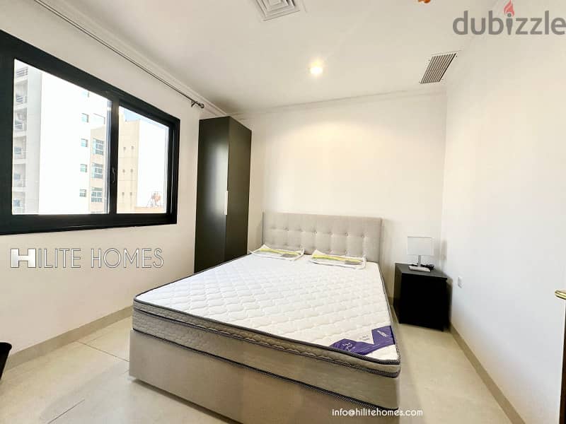 Two bedroom furnished apartment for rent in salmiya near boulevard Par 13