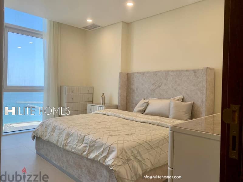 Three bedroom Furnished & Unfurnished apartment for rent in Salmiya 4