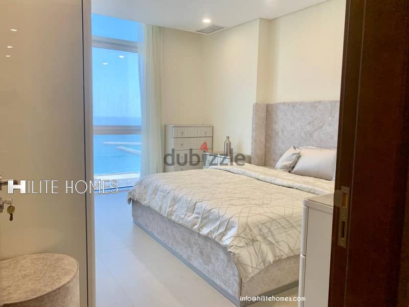 Three bedroom Furnished & Unfurnished apartment for rent in Salmiya 5