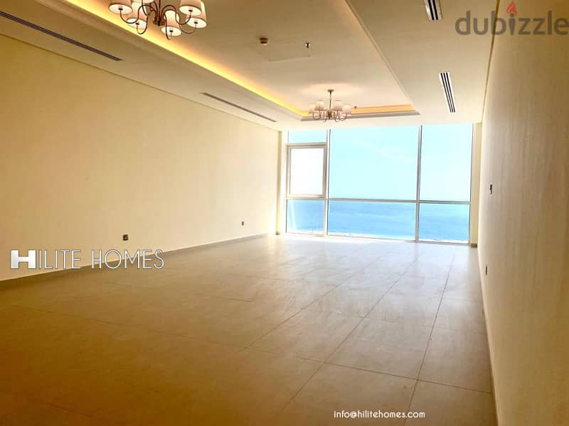Three bedroom Furnished & Unfurnished apartment for rent in Salmiya 13