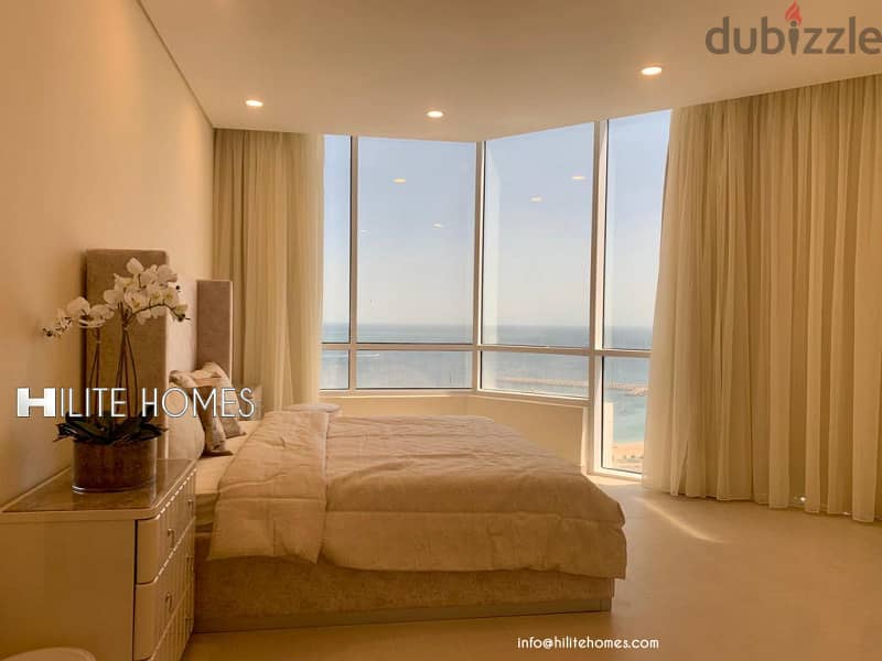 Three bedroom Furnished & Unfurnished apartment for rent in Salmiya 15