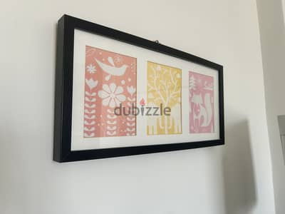 Ikea wall frame