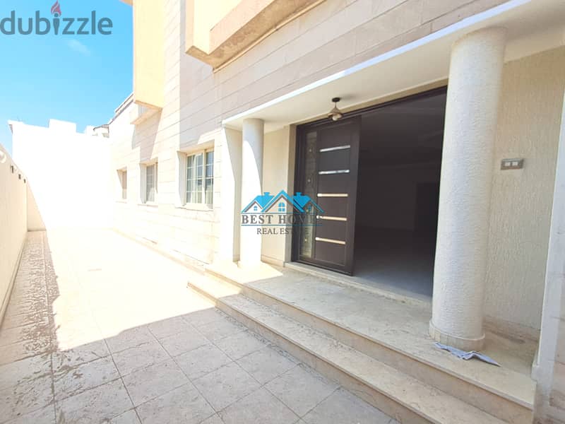 Elegant 4 Bedroom Ground Floor Apartment with Yard Area in Faiha 2